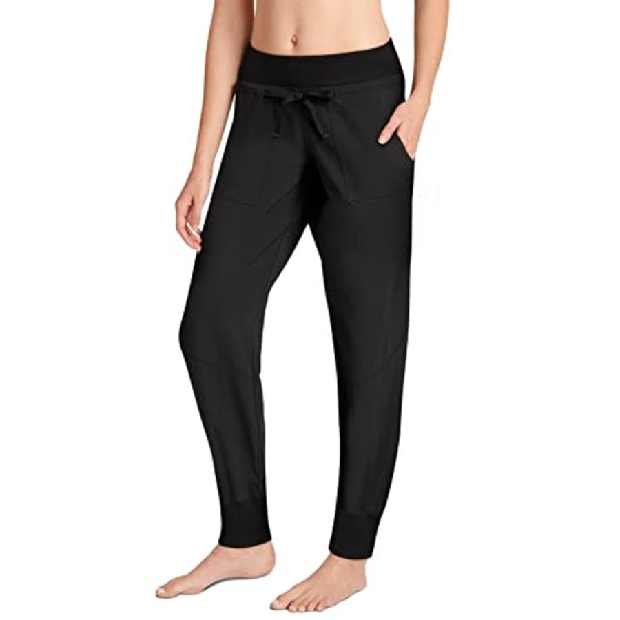 Jockey Women's Activewear Woven Jogger, Black, 2X for $14