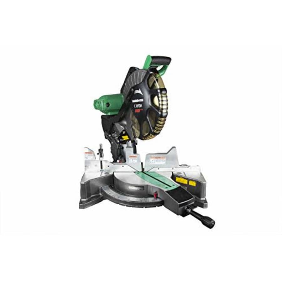 Metabo HPT 12-Inch Compound Miter Saw, Laser Marker System, Double Bevel, 15-Amp Motor, Tall for $335