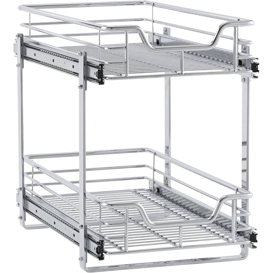 Household Essentials Glidez 2-Tier Sliding Cabinet Organizer for $70