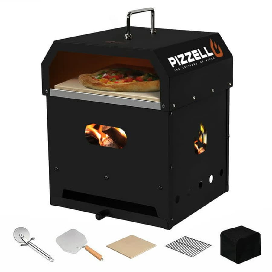 Pizzello 12" 4-in-1 Outdoor Pizza Oven for $76 Pizzello 12" 4-in-1 Outdoor Pizza Oven for $76