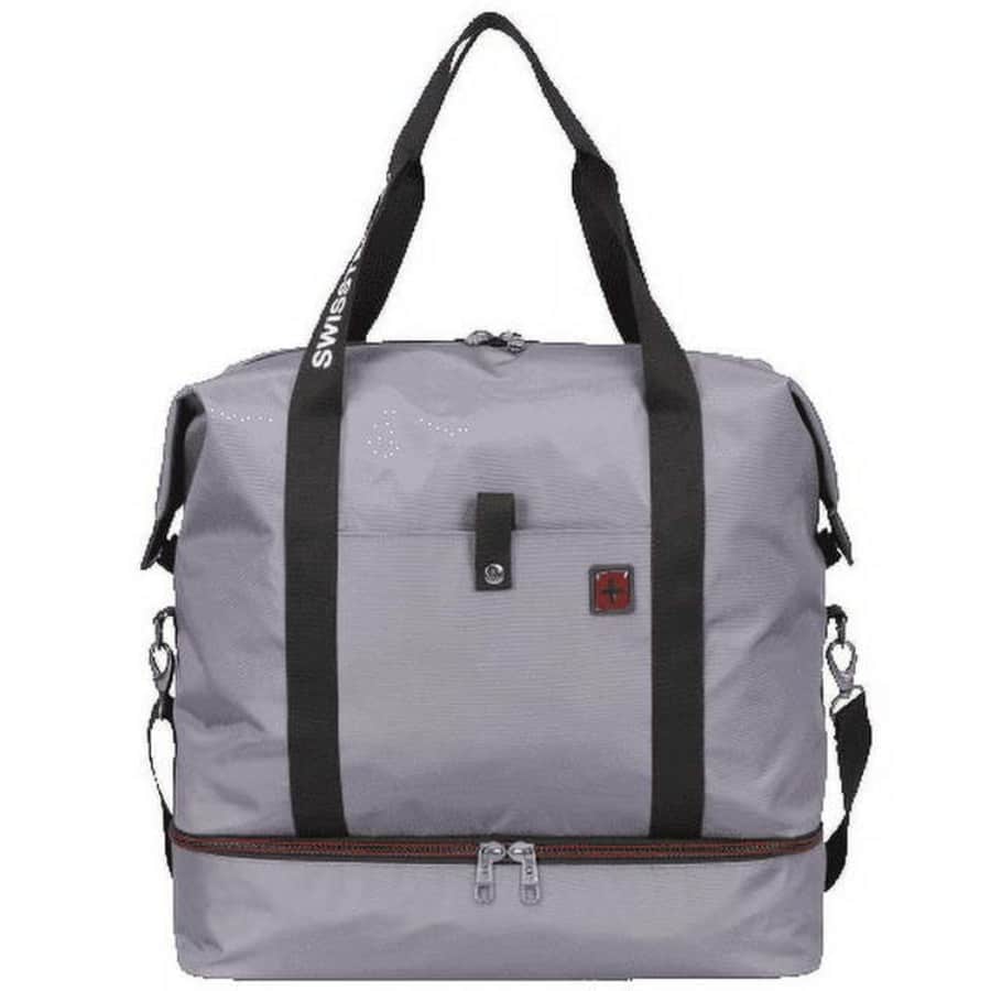 Swiss Tech Drop Bottom Travel Weekender Duffel for $15