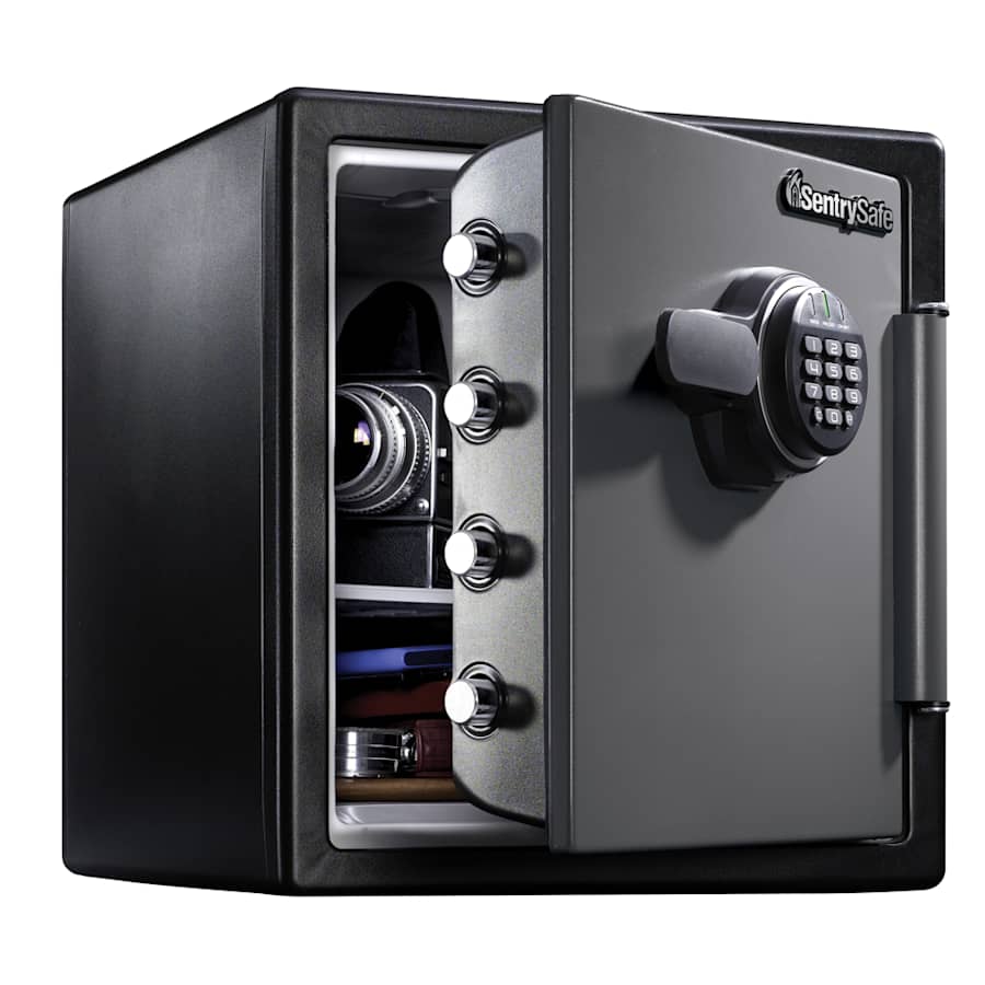 Sentry Safe 1.2-Cu. Ft. Electronic Fire Safe for $105 Sentry Safe 1.2-Cu. Ft. Electronic Fire Safe for $105