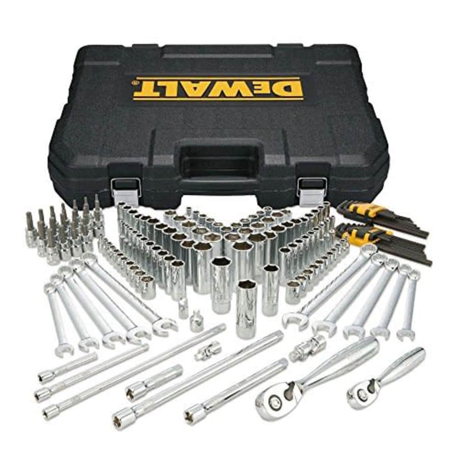DEWALT Mechanics Tools Kit and Socket Set, 156-Piece (DWMT72164) for $111 DEWALT Mechanics Tools Kit and Socket Set, 156-Piece (DWMT72164) for $111