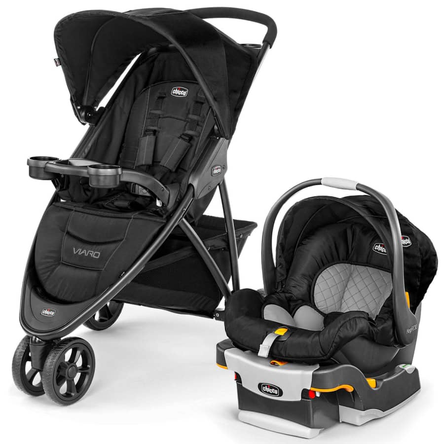 Chicco Viaro Quick-Fold Baby Travel System for $280 for members