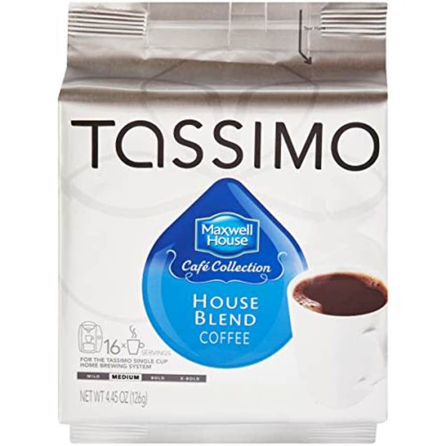 Maxwell House Cafe Collection House Blend Medium Roast Coffee T-Discs for Tassimo Brewing Systems for $70