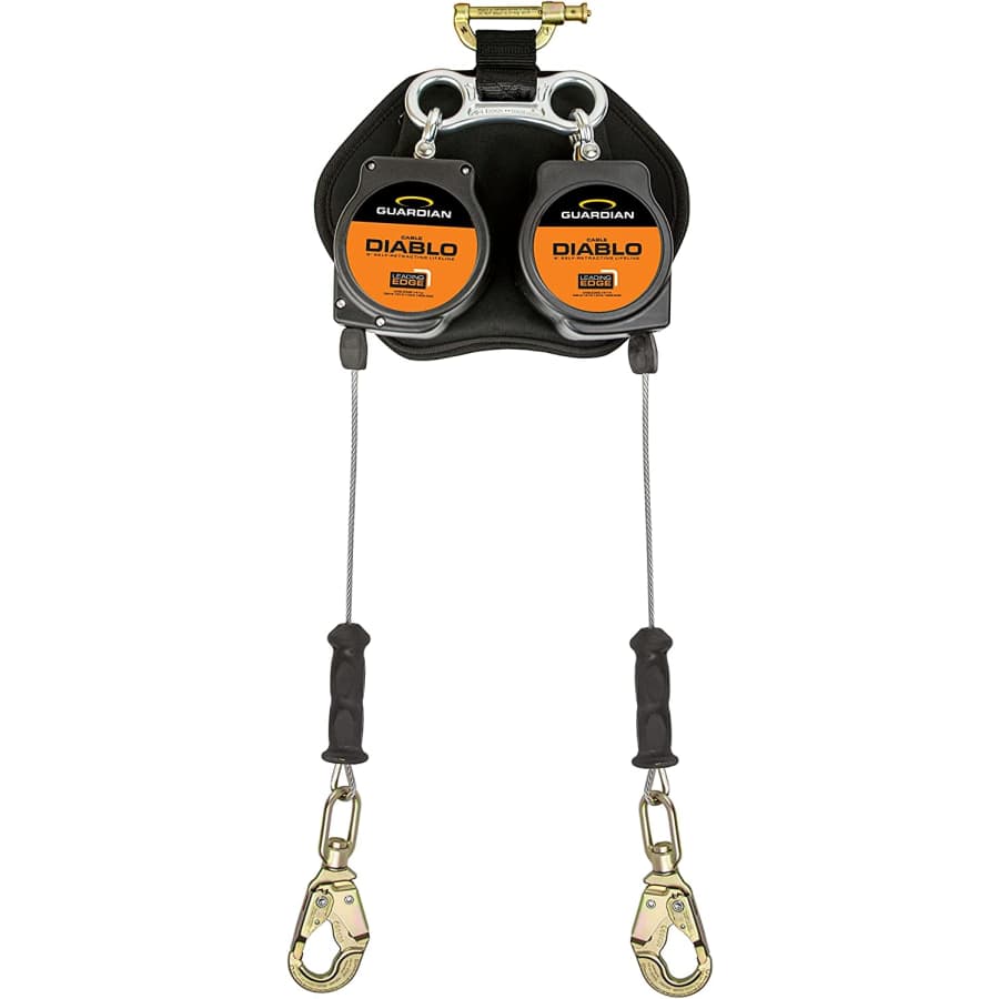 Guardian Diablo 2.5 8-Foot Dual Leg Leading Edge Self-Retracting Lifeline Cable for $162