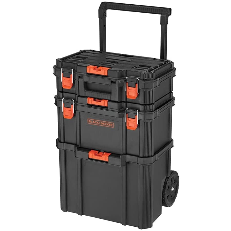 Black+Decker Beyond by Black + Decker 3-Piece Stackable Storage System for $121