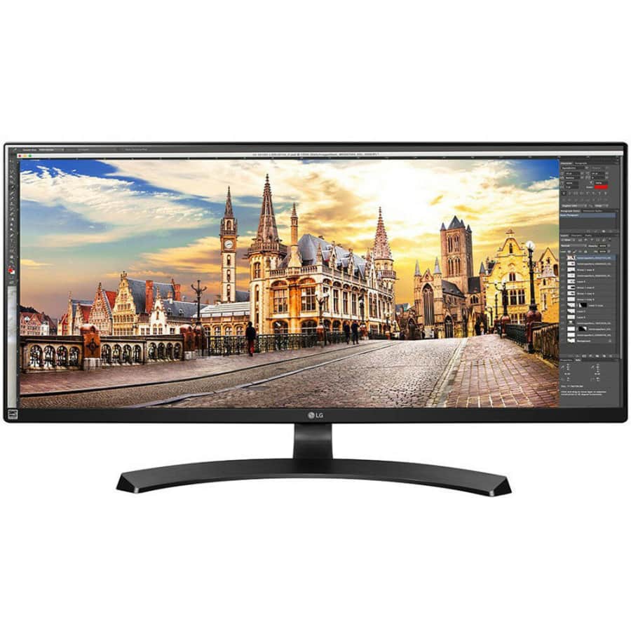 LG 34" Ultrawide 1080p IPS Gaming Monitor for $279