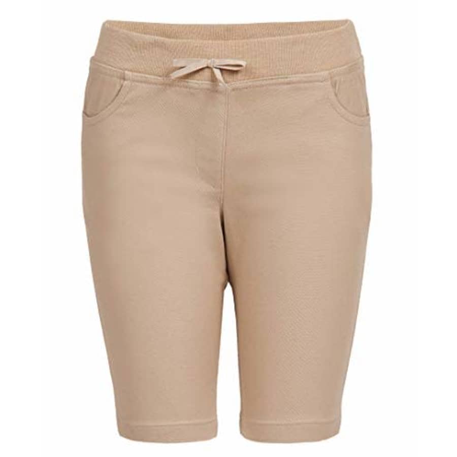 Chaps Girls' School Uniform Pull-On Bermuda Shorts, Khaki, 8 for $26 Chaps Girls' School Uniform Pull-On Bermuda Shorts, Khaki, 8 for $26