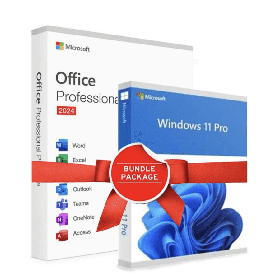 Windows 11 Pro + Microsoft Office Pro 2024 Bundle for $27