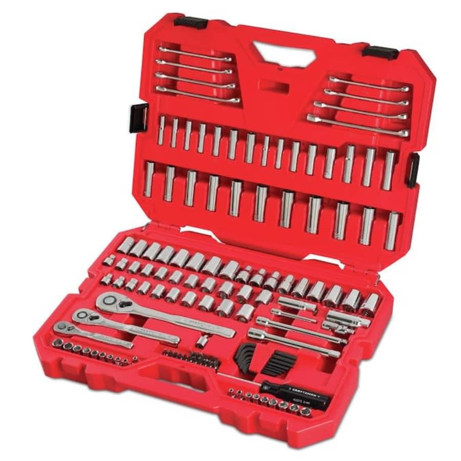 Craftsman 135-Piece SAE and Metric Mechanics Tool Set for $80 Craftsman 135-Piece SAE and Metric Mechanics Tool Set for $80