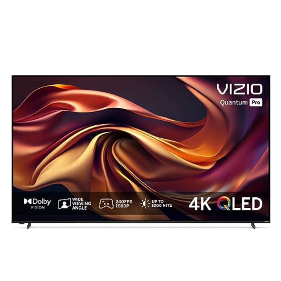 VIZIO 75-inch Quantum Pro 4K QLED 120Hz Smart TV with 1,000 nits Brightness, Dolby Vision, Local for $1,318