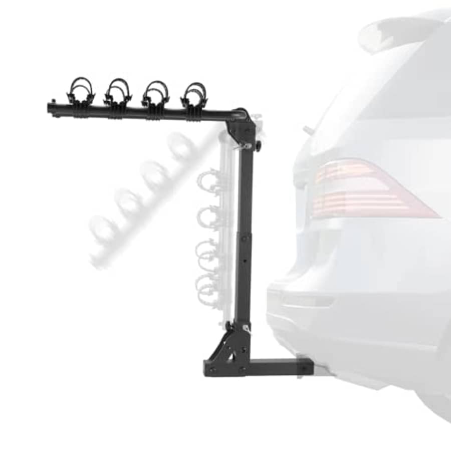Vevor 150-lb. Hitch Mount 4-Bike Carrier Rack for $75 Vevor 150-lb. Hitch Mount 4-Bike Carrier Rack for $75