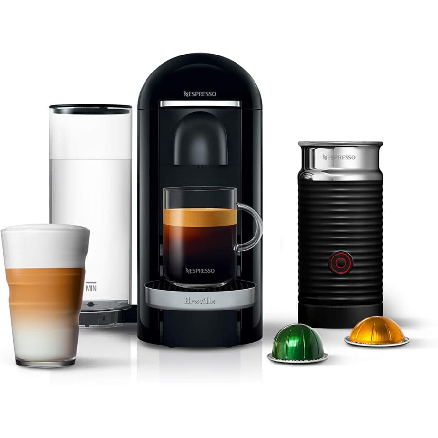 Breville Nespresso VertuoPlus Deluxe Coffee and Espresso Maker w/ Frother for $212