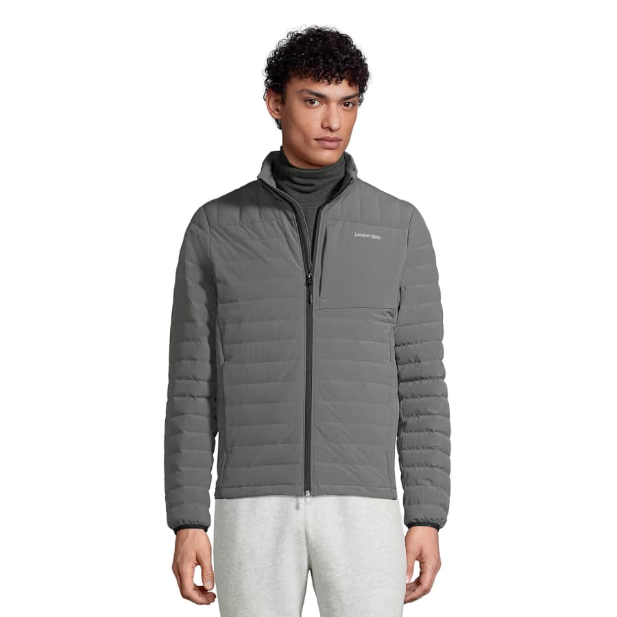 Lands' End Men's Packable 800 Down Jacket for $50