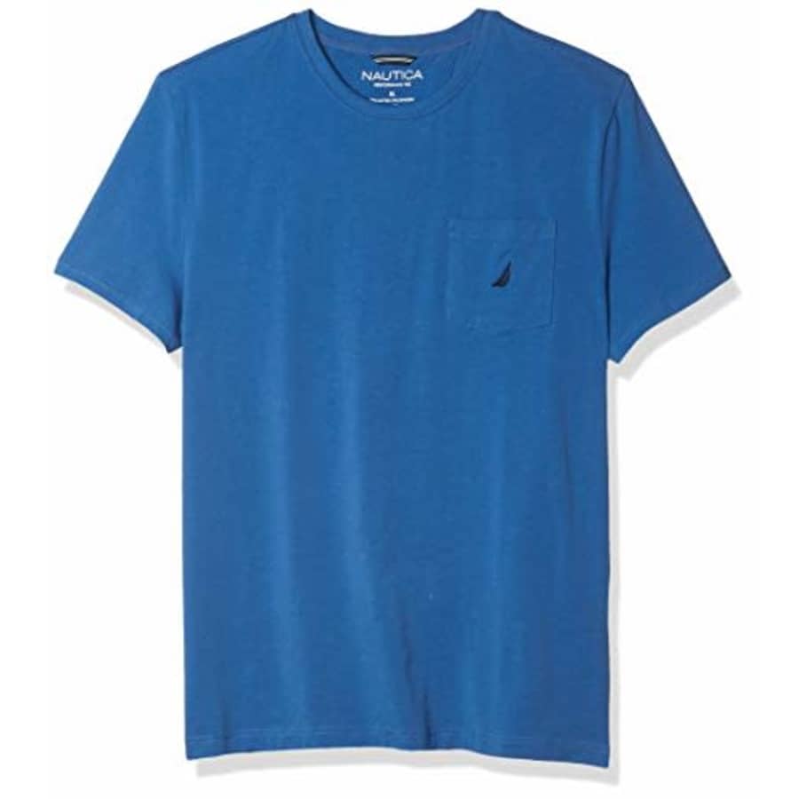 Nautica mens Nautica Men's J-class Cotton Stretch Pocket Tee T Shirt, Delft, X-Small US for $18 Nautica mens Nautica Men's J-class Cotton Stretch Pocket Tee T Shirt, Delft, X-Small US for $18