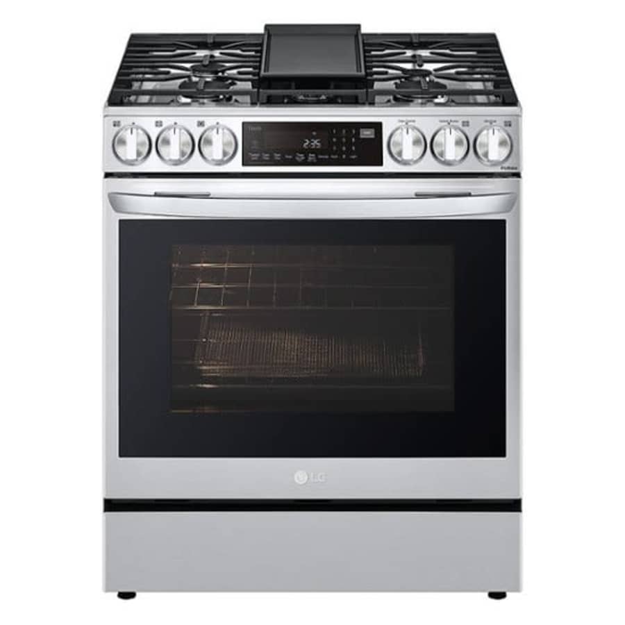 LG 6.3 Cu. Ft. Smart Slide-In Gas True Convection Range for $1,350 LG 6.3 Cu. Ft. Smart Slide-In Gas True Convection Range for $1,350