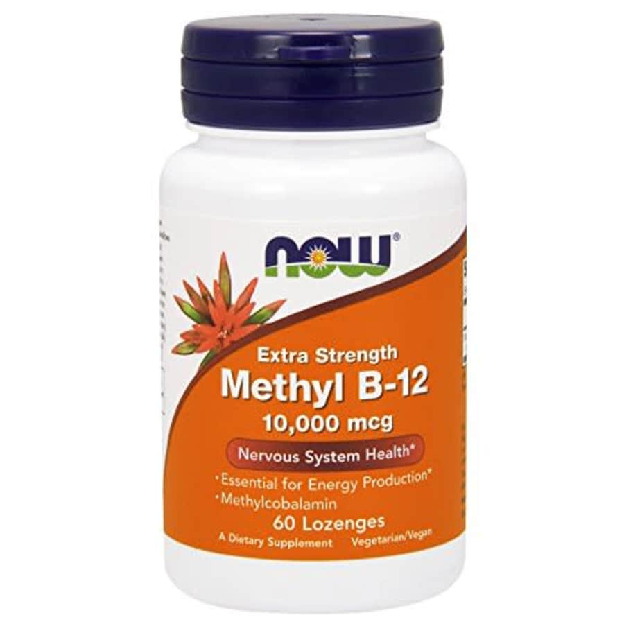 Now Foods NOW Supplements, Methyl B-12 (Methylcobalamin) 10,000 mcg, Nervous System Health*, 60 Lozenges for $14 Now Foods NOW Supplements, Methyl B-12 (Methylcobalamin) 10,000 mcg, Nervous System Health*, 60 Lozenges for $14