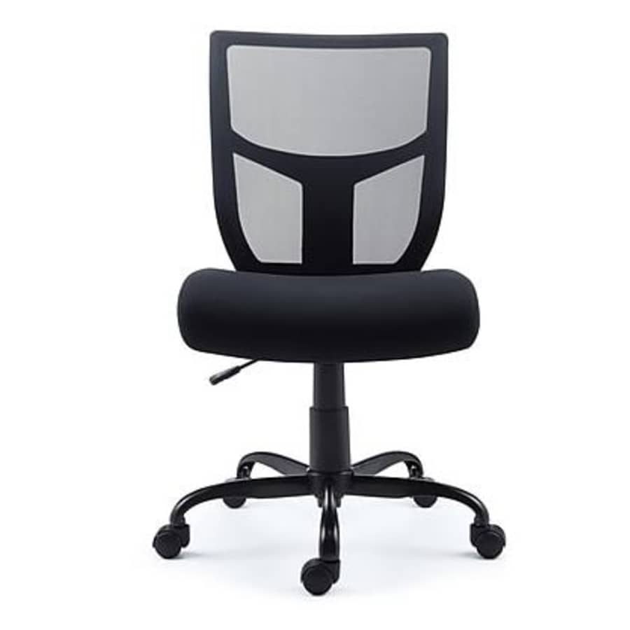 Staples Mesh Back Fabric Task Chair for $55 Staples Mesh Back Fabric Task Chair for $55