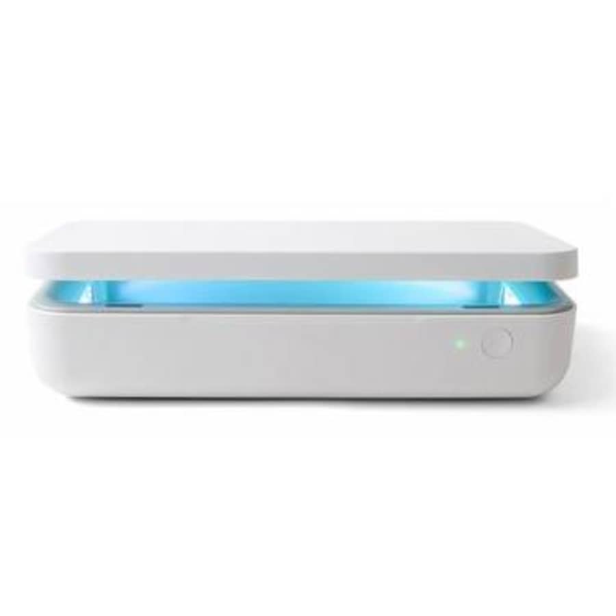 Samsung UV Sanitizer and Qi Wireless Charger for $14