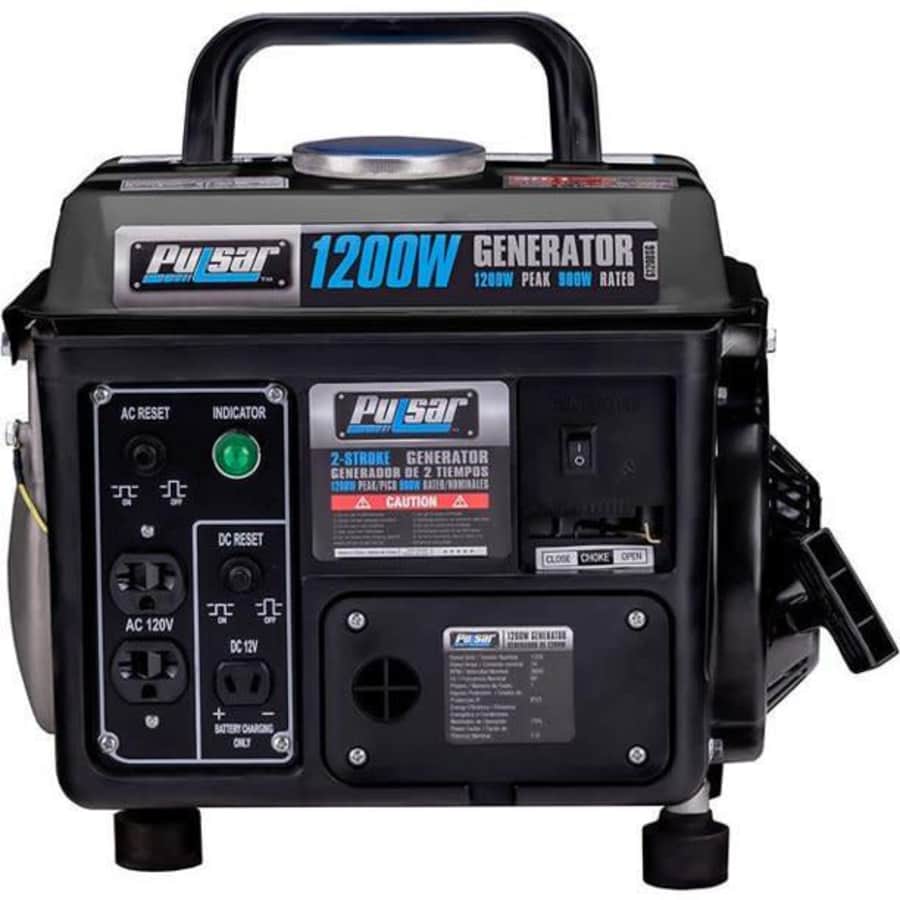 Pulsar 1,200W Portable Gas-Powered Generator for $179 Pulsar 1,200W Portable Gas-Powered Generator for $179