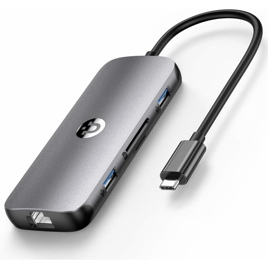 Utaxo 8-in-1 USB C Hub for $16