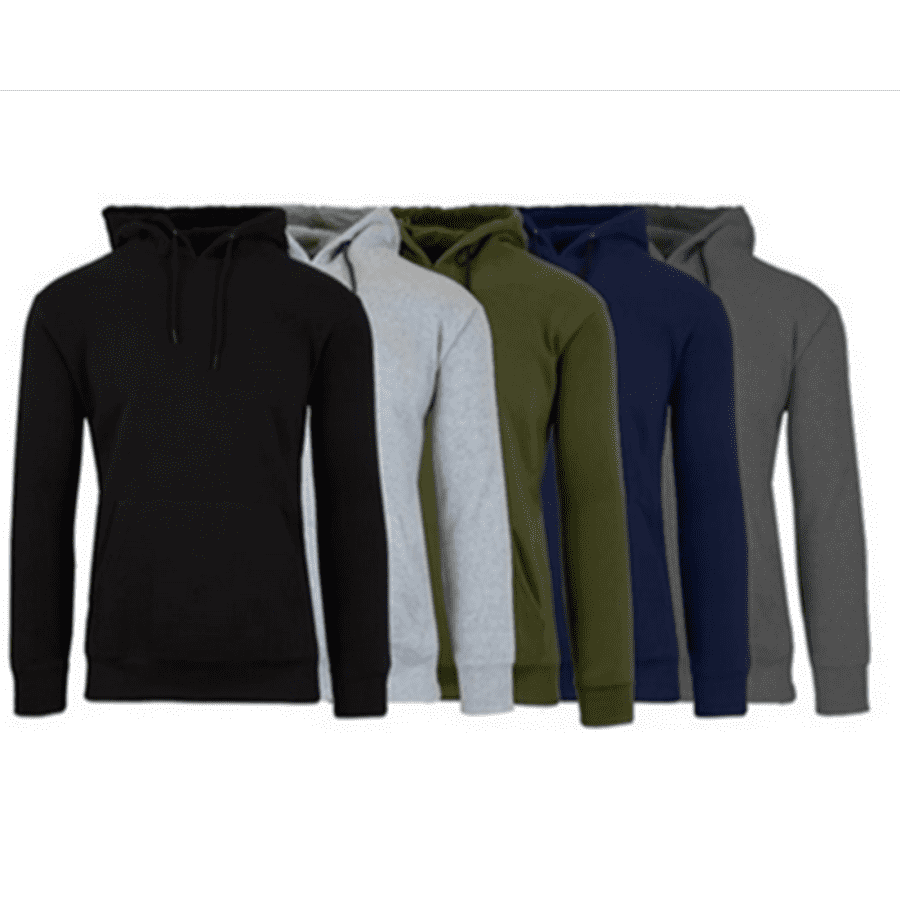 Men's Fleece-Lined Hoodie 3-Pack for $22 Men's Fleece-Lined Hoodie 3-Pack for $22