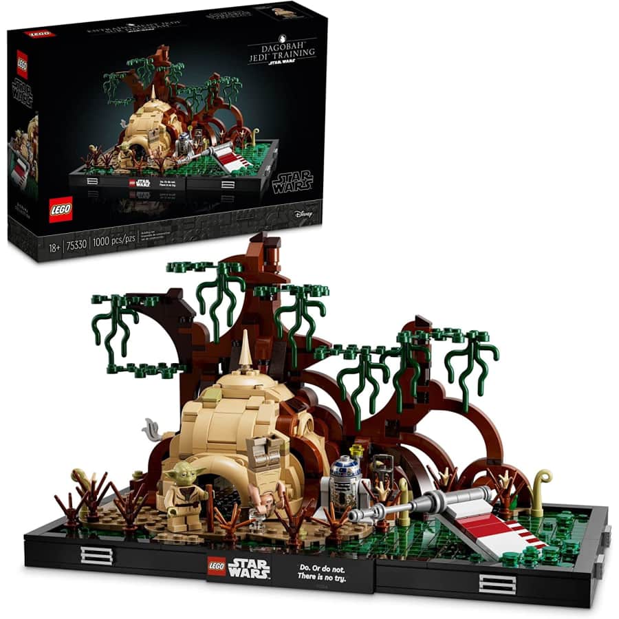 LEGO Star Wars Dagobah Jedi Training Diorama Building Set for $58
