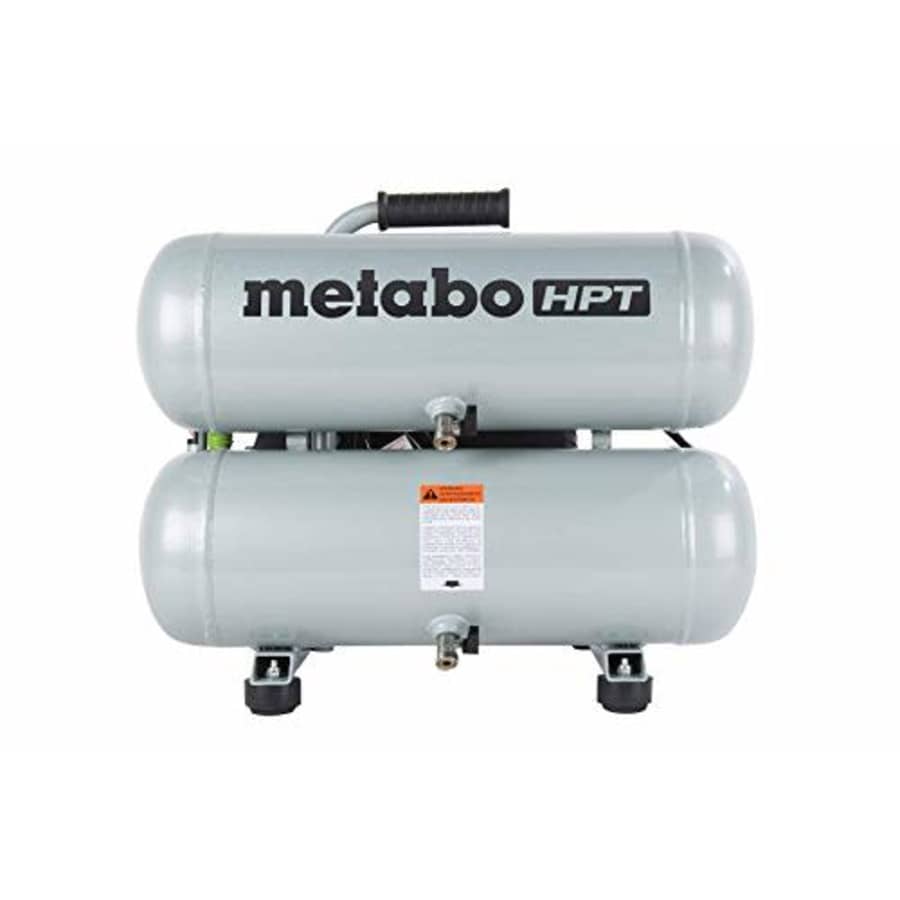 Metabo-HPT EC99SM 4-Gallon Portable Electric Twin Stack Air Compressor (Renewed A) for $174 Metabo-HPT EC99SM 4-Gallon Portable Electric Twin Stack Air Compressor (Renewed A) for $174