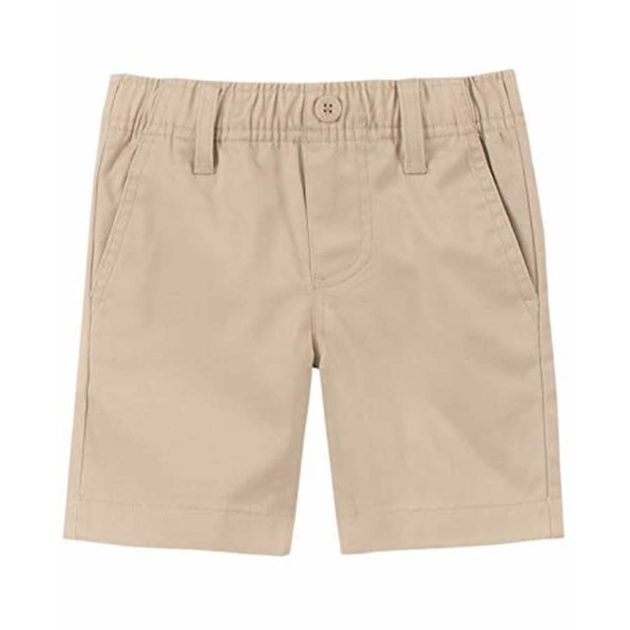 Chaps Boys' Toddler School Uniform Pull-On Shorts, Khaki, 4T for $12 Chaps Boys' Toddler School Uniform Pull-On Shorts, Khaki, 4T for $12