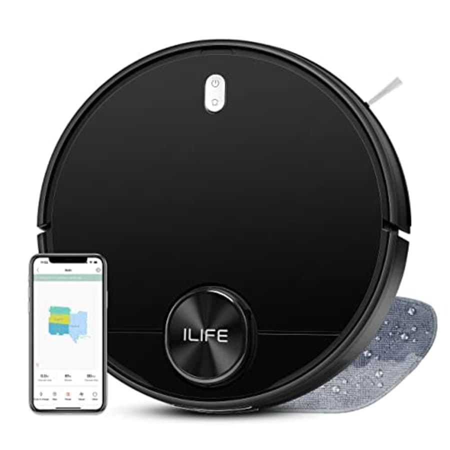 ILIFE A11 Robot Vacuum and Mop Cleaner, Real 2-in-1 Robot Vacuum with Lidar Navigation, 4000Pa for $200