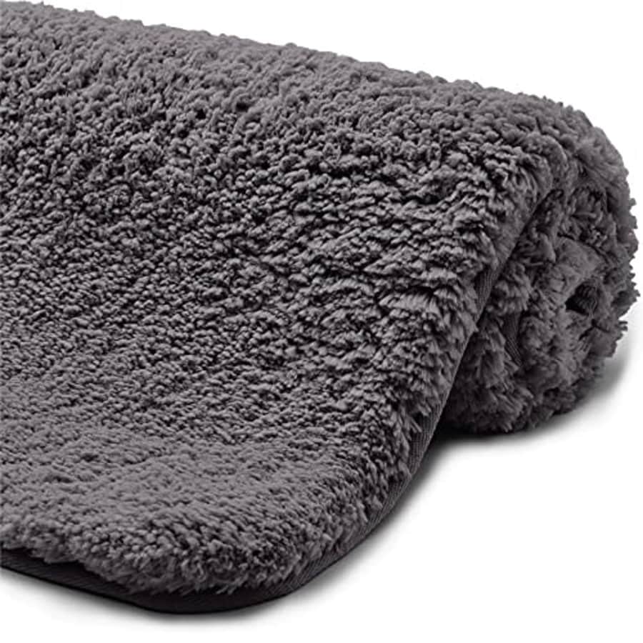 Gorilla Grip Premium Luxury Bath Rug, 30x20, Absorbent, Soft, Thick Shag, Bathroom Mat Rugs, for $22 Gorilla Grip Premium Luxury Bath Rug, 30x20, Absorbent, Soft, Thick Shag, Bathroom Mat Rugs, for $22