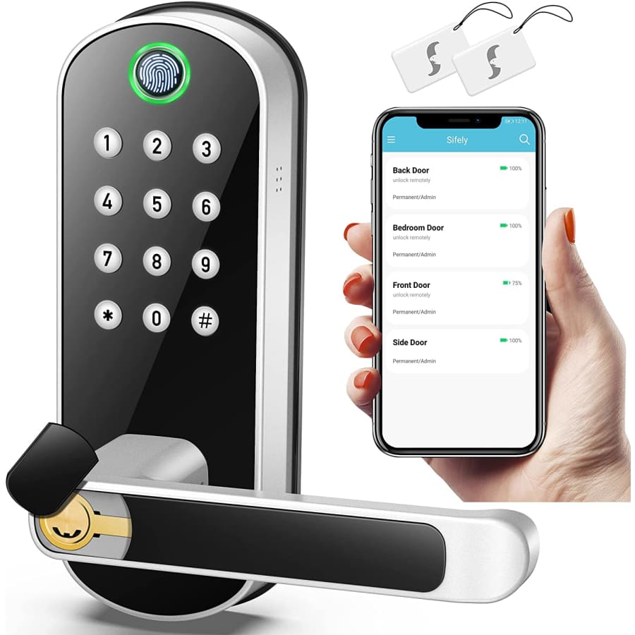 Sifely Keyless Entry Door Lock for $80 Sifely Keyless Entry Door Lock for $80