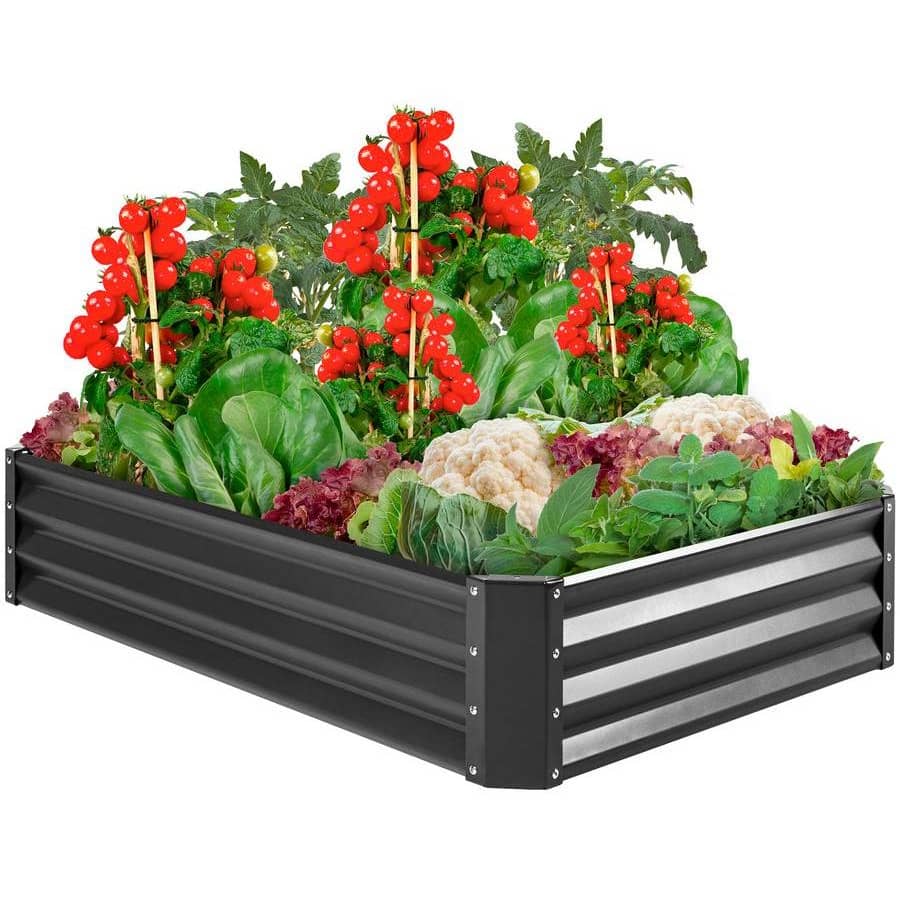 Best Choice Metal Raised Garden Bed for $50 Best Choice Metal Raised Garden Bed for $50