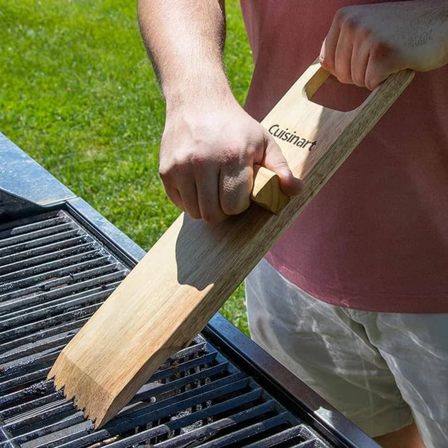 Cuisinart BBQ Wood Grill Scraper for $7 Cuisinart BBQ Wood Grill Scraper for $7