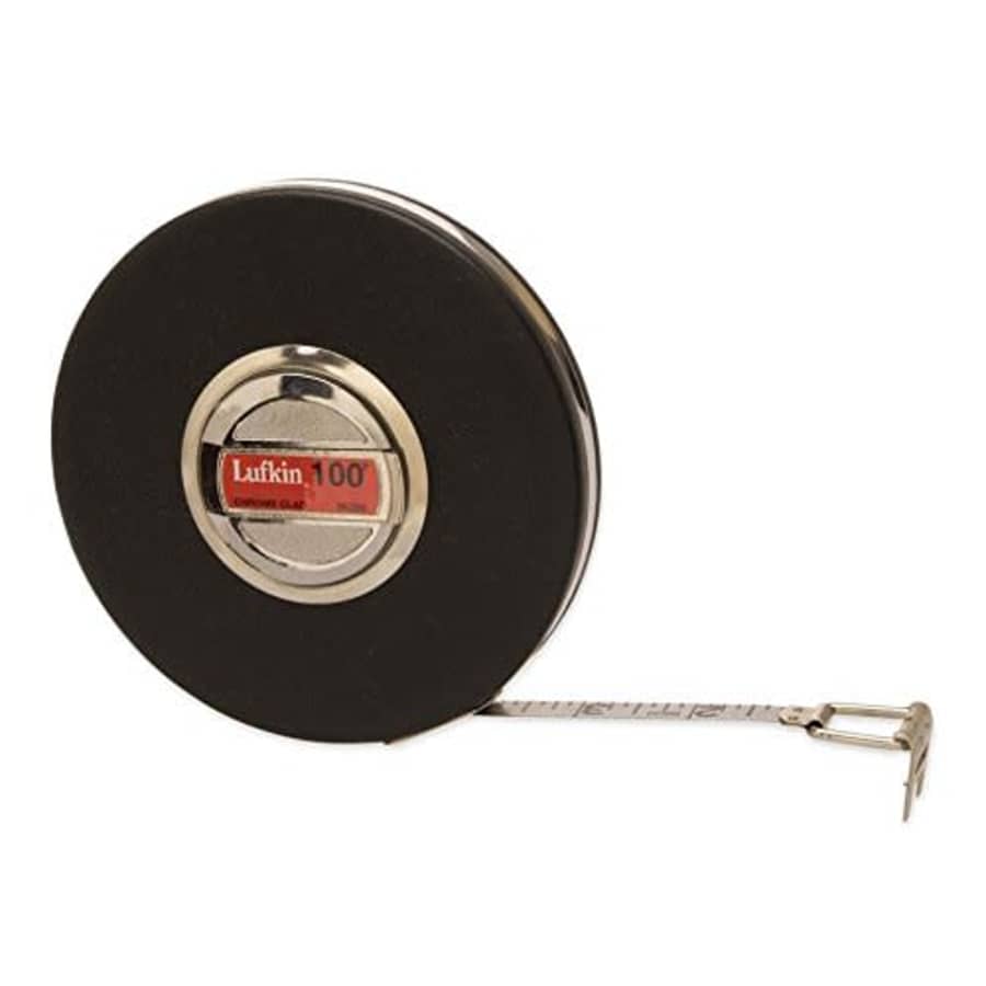 Lufkin HC256 3/8" x 100' Leader Chrome Clad Tape Measure for $113