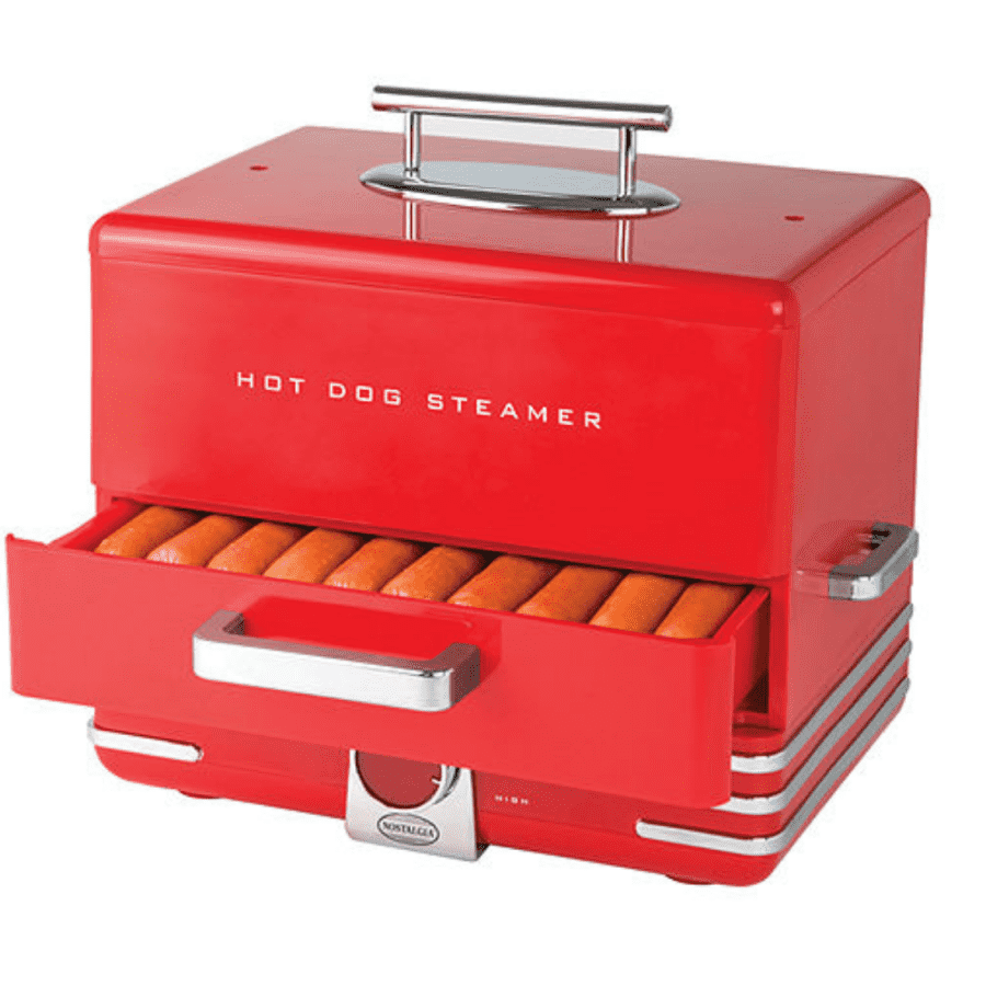Nostalgia Diner Style Hot Dog Steamer for $13