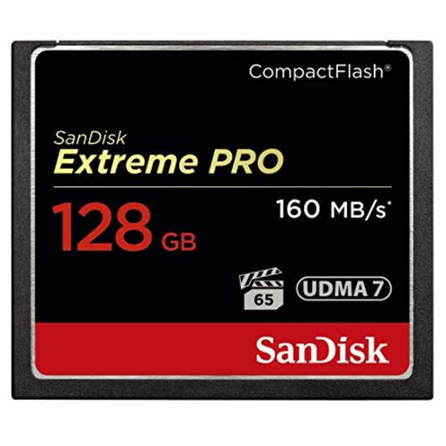 SanDisk Extreme PRO 128GB CompactFlash Memory Card UDMA 7 Speed Up To 160MB/s- SDCFXPS-128G-X46 for $98