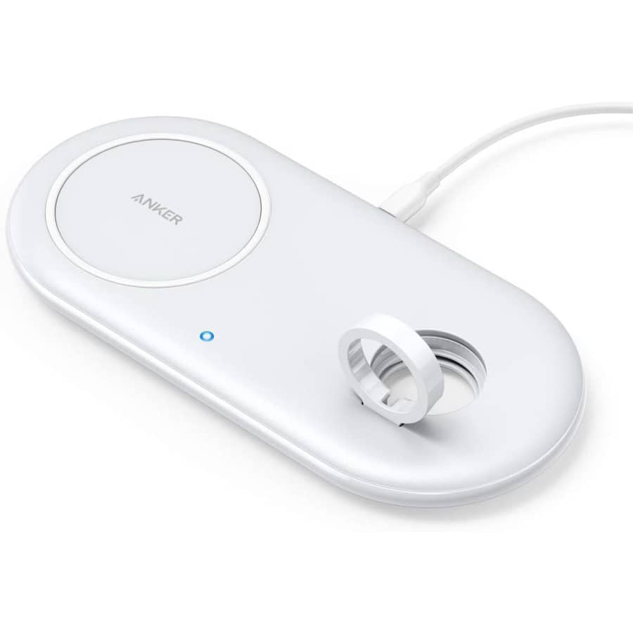 Anker 2-in-1 PowerWave+ Wireless Charging Pad w/ Apple Watch Holder for $20 Anker 2-in-1 PowerWave+ Wireless Charging Pad w/ Apple Watch Holder for $20