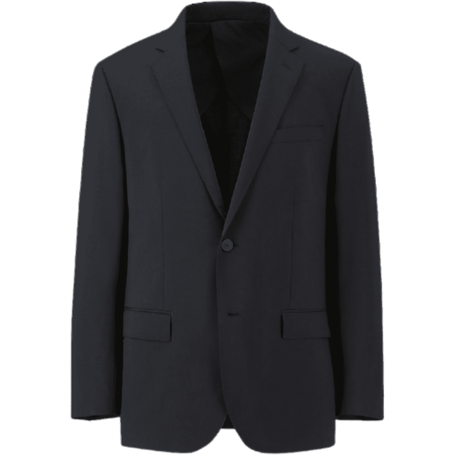 Uniqlo Men's Slim-Fit Stretch Wool Jacket for $50