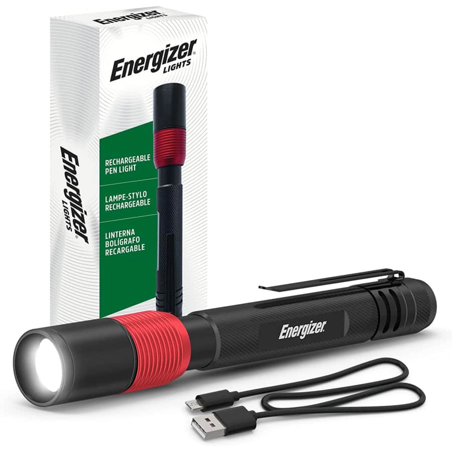 Energizer Rechargeable Pen Light for $9 Energizer Rechargeable Pen Light for $9