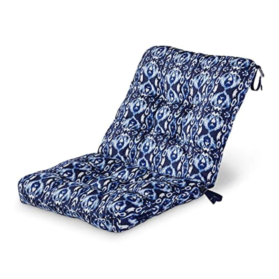 Vera Bradley by Classic Accessories Water-Resistant Patio Chair Cushion, 21 x 19 x 22.5 x 5 Inch, for $66