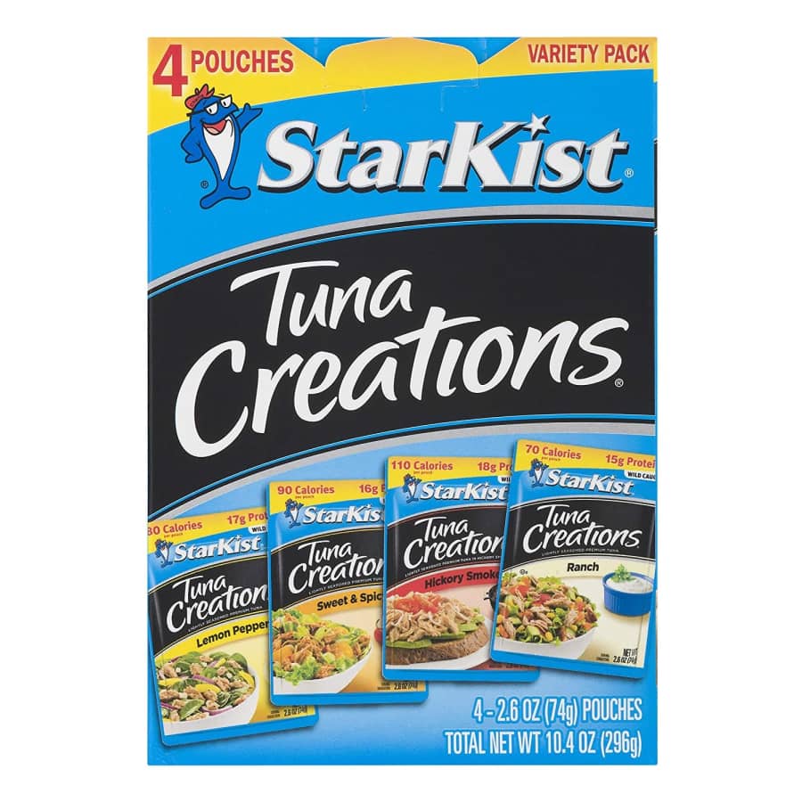 StarKist Tuna Creations 4-Count Variety Pack for $6