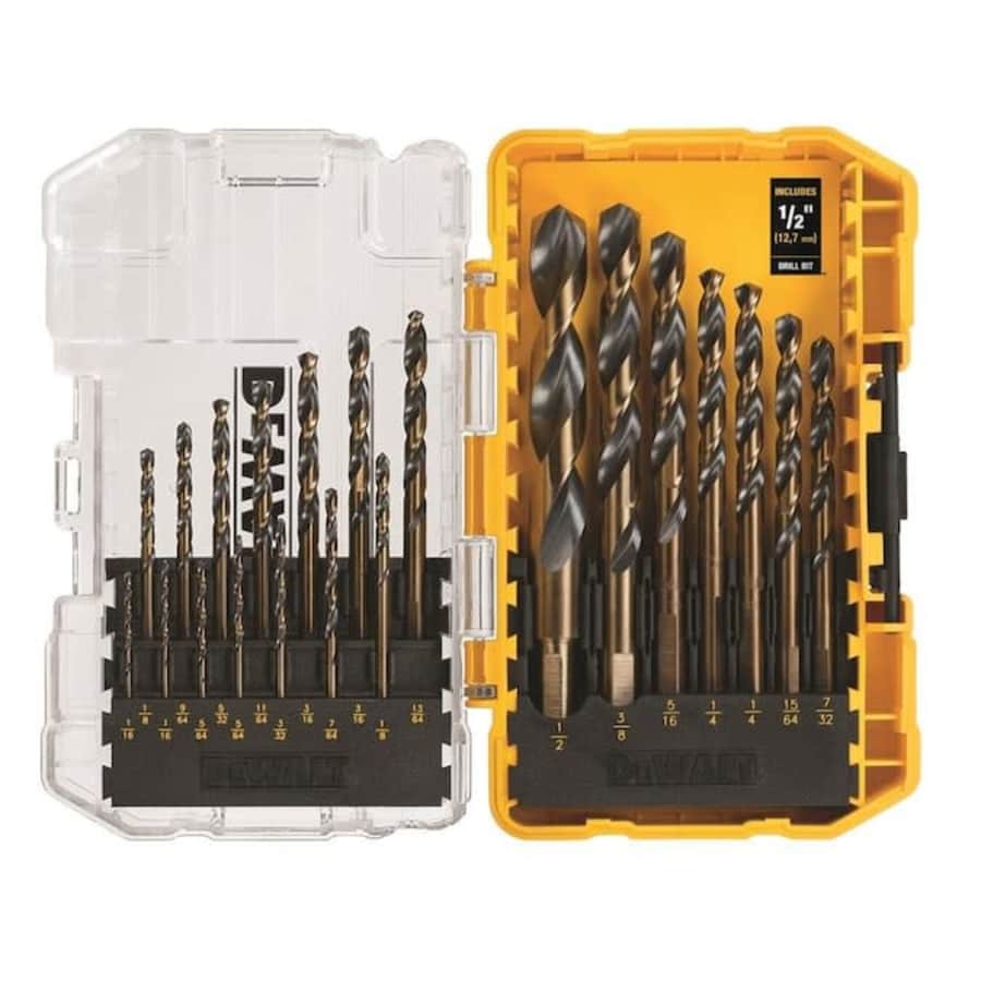 DeWalt 21-Piece Black Oxide Drill Bit Set for $20 DeWalt 21-Piece Black Oxide Drill Bit Set for $20