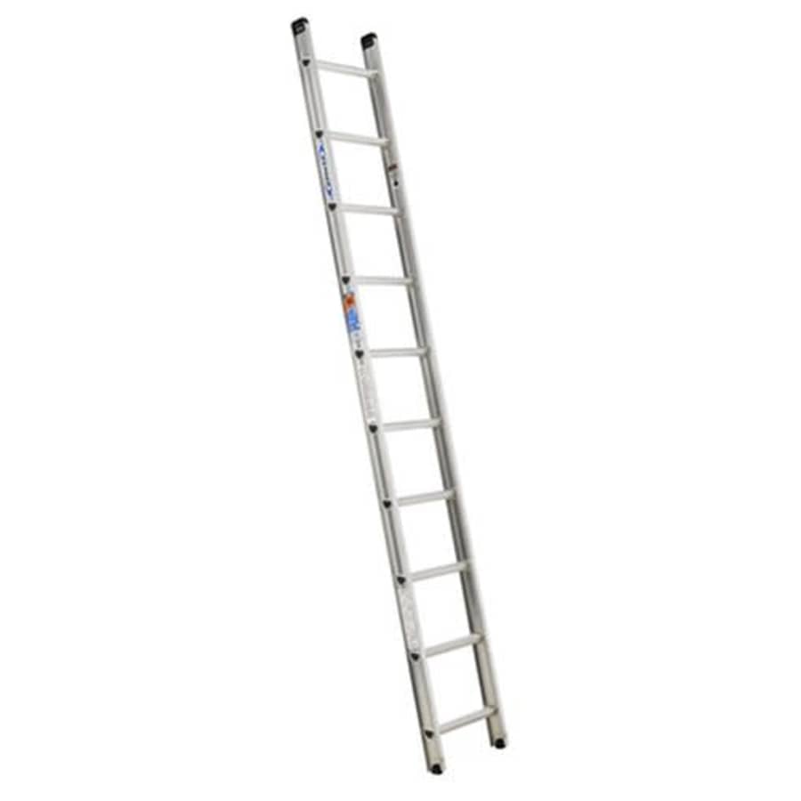 Werner D1510-1 300-Pound Duty Rating Aluminum Flat D-Rung Extension Ladder, 10-Foot for $300