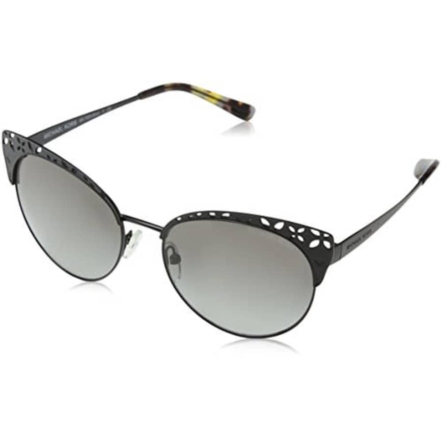 Michael Kors EVY MK1023 Sunglasses 117411-56 - Satin Black Frame, Grey Gradient MK1023-117411-56 for $90