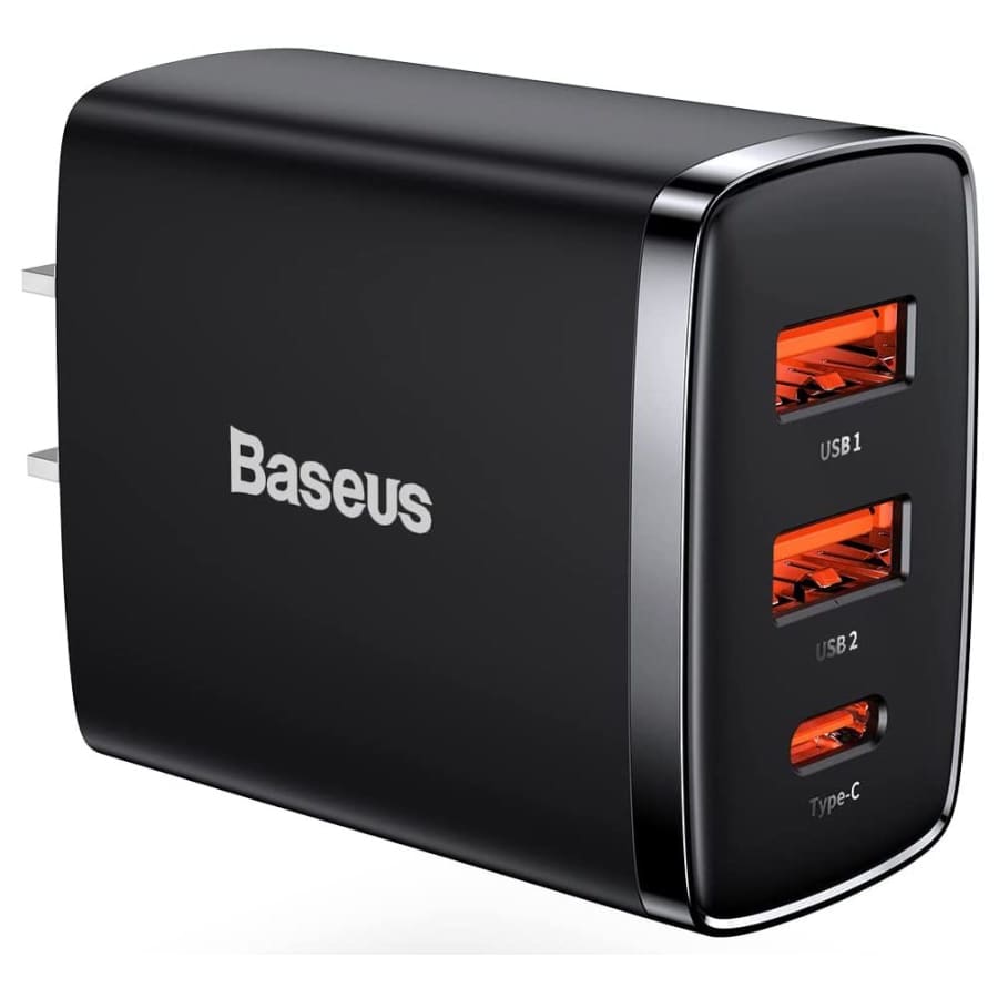 Baseus 30W 3-Port USB Wall Charger for $9