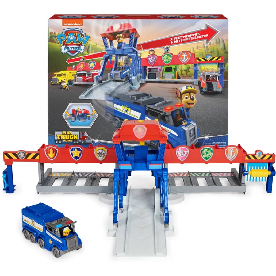 Paw Patrol Big Truck Pups Truck Stop HQ Playset for $11 Paw Patrol Big Truck Pups Truck Stop HQ Playset for $11