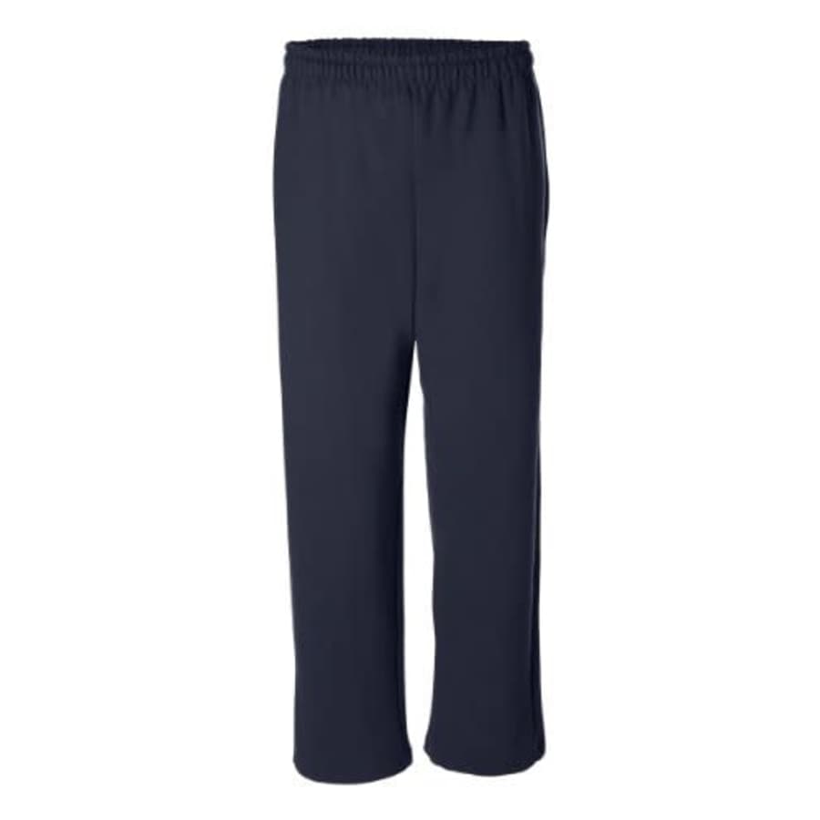 Gildan Activewear Heavyweight Blend Open Bottom Sweatpants, M, Navy for $19