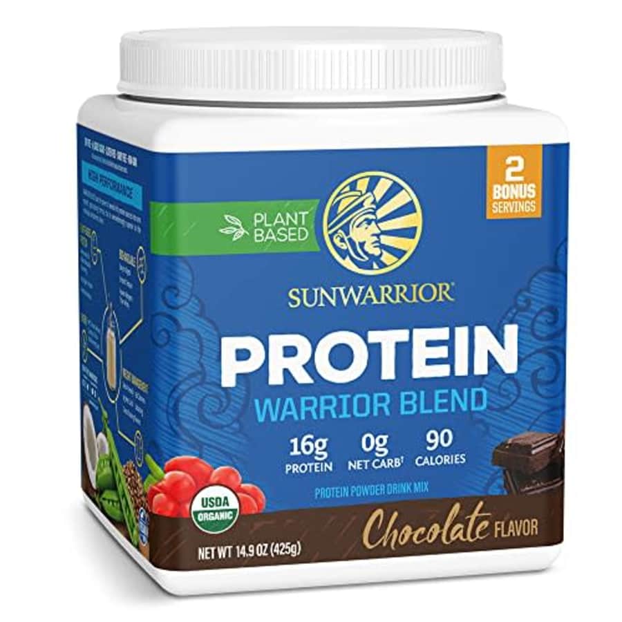 Sunwarrior Vegan Protein Powder with BCAA | Organic Hemp Seed Protein Gluten Free Non-GMO Dairy for $27 Sunwarrior Vegan Protein Powder with BCAA | Organic Hemp Seed Protein Gluten Free Non-GMO Dairy for $27